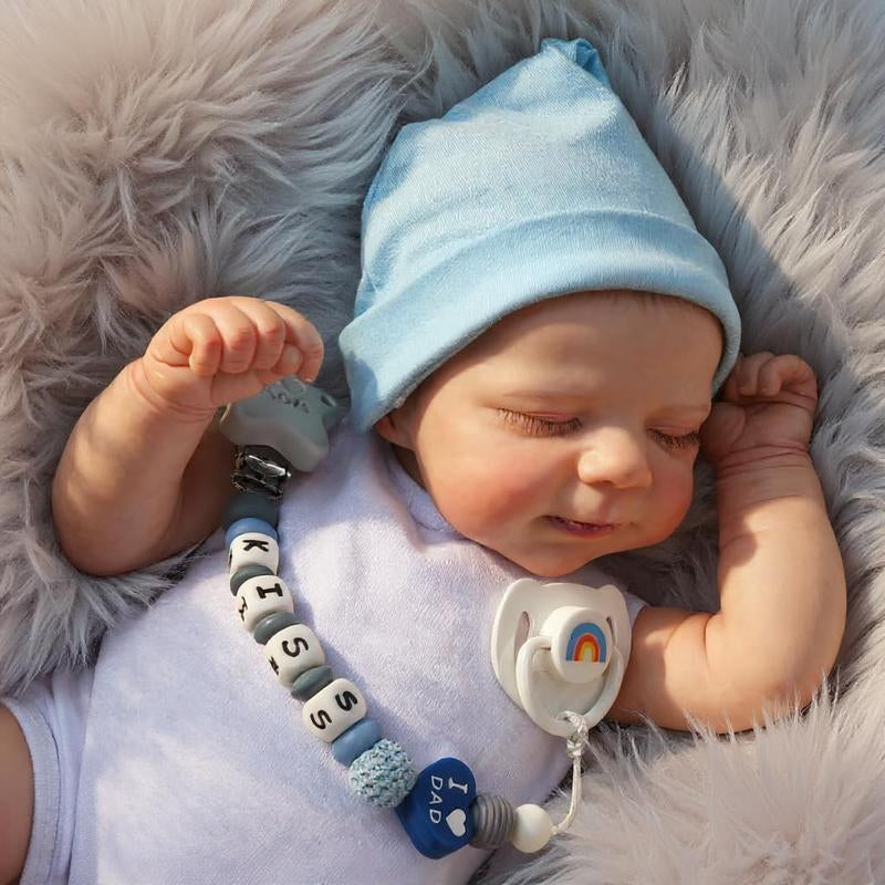 Introducing the WOOROY Realistic Baby Doll - 18 in Newborn Sleeping Lifelike Reborn Baby Doll!