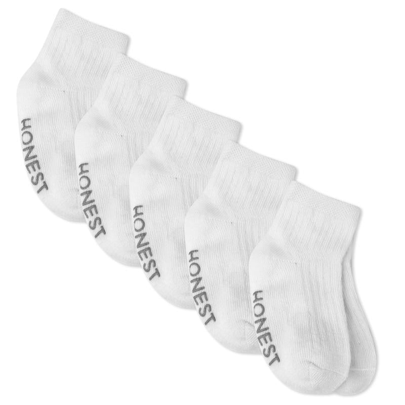 Honest Baby Clothing Recycle Fiber Socks, 5-Pack