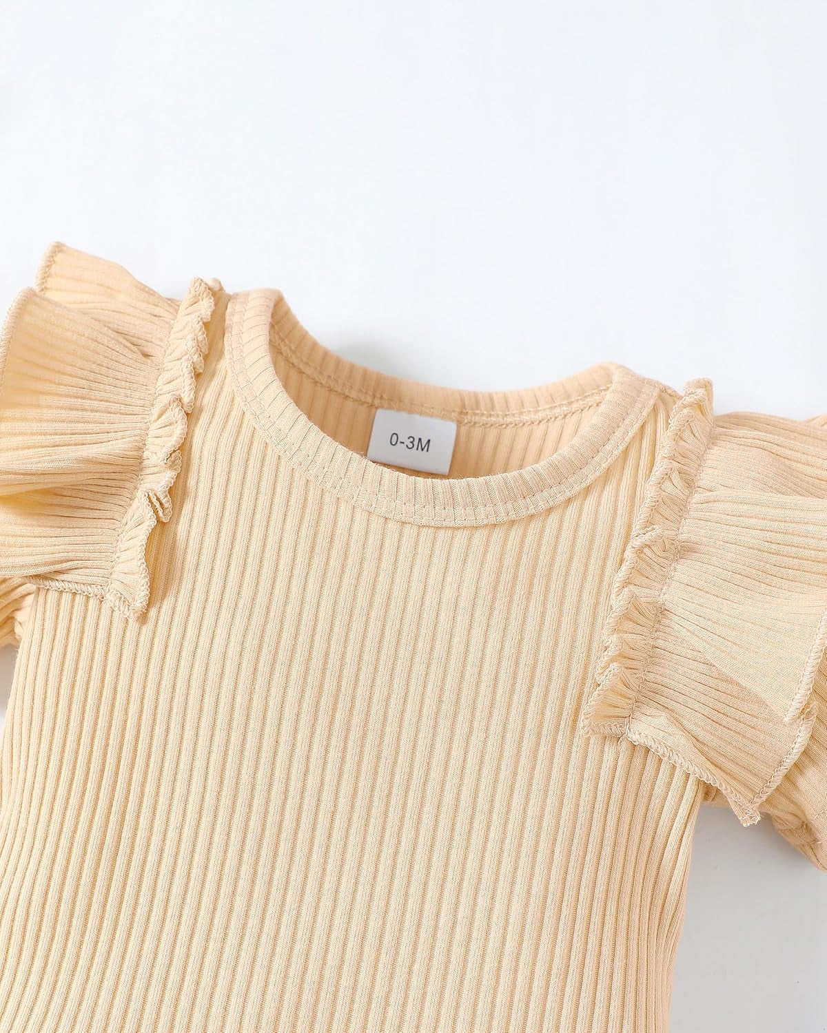 Newborn Baby Girl Clothes Infant Girl Outfits Ruffle Romper Top Floral Pants Clothes Sets