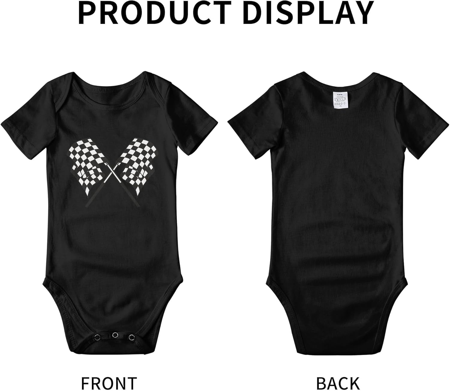 Checkered Flags Race Car Flag