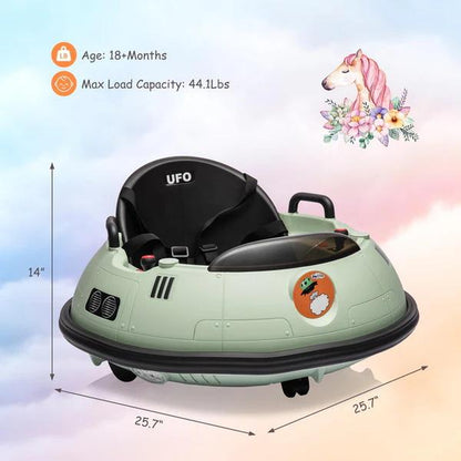 Rechargeable Bumper Car for Toddlers and Kids with Remote Control
