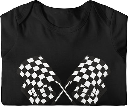 Checkered Flags Race Car Flag