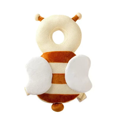 Toddler Head Protector - Cute Angel Bee Cartoon Safety Corner Guards for 1-3T Babies - Prevent Back Injuries!