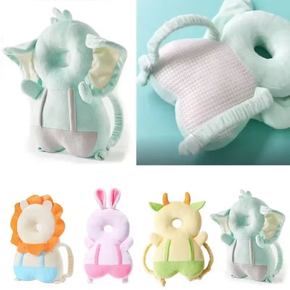 Toddler Head Protector - Cute Angel Bee Cartoon Safety Corner Guards for 1-3T Babies - Prevent Back Injuries!