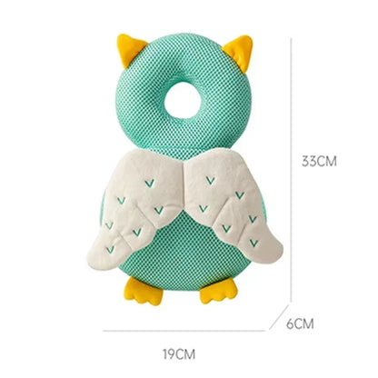 Toddler Head Protector - Cute Angel Bee Cartoon Safety Corner Guards for 1-3T Babies - Prevent Back Injuries!