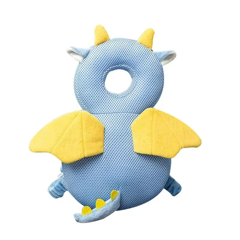 Toddler Head Protector - Cute Angel Bee Cartoon Safety Corner Guards for 1-3T Babies - Prevent Back Injuries!