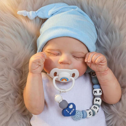 Introducing the WOOROY Realistic Baby Doll - 18 in Newborn Sleeping Lifelike Reborn Baby Doll!