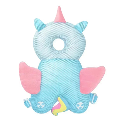Toddler Head Protector - Cute Angel Bee Cartoon Safety Corner Guards for 1-3T Babies - Prevent Back Injuries!