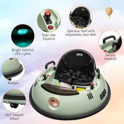 Rechargeable Bumper Car for Toddlers and Kids with Remote Control