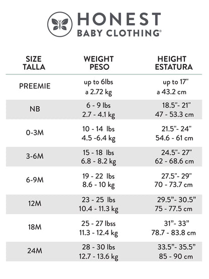 Organic Cotton Short Sleeve Bodysuits, 8 Pack