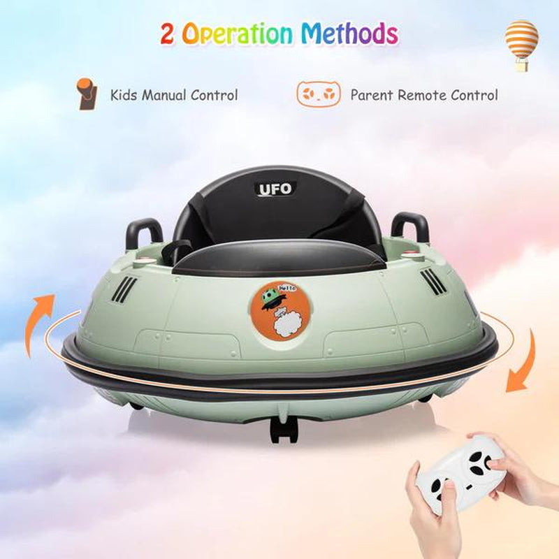 Rechargeable Bumper Car for Toddlers and Kids with Remote Control