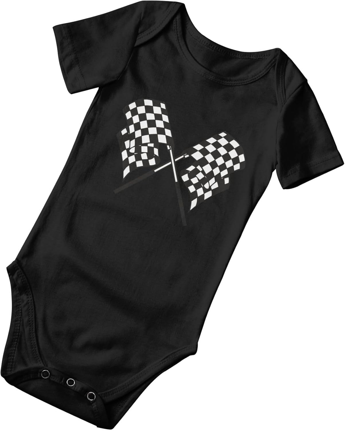 Checkered Flags Race Car Flag