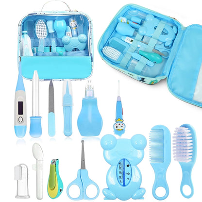 Baby Grooming Kit for Newborn Boys-Blue Baby Grooming Kit
