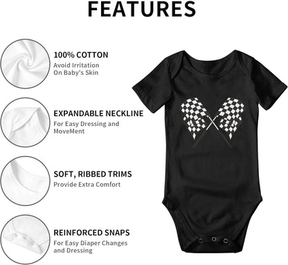 Checkered Flags Race Car Flag