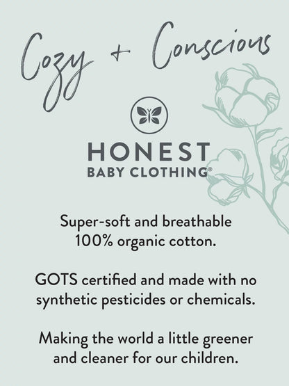 Organic Cotton Short Sleeve Bodysuits, 8 Pack