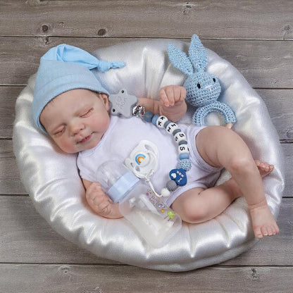 Introducing the WOOROY Realistic Baby Doll - 18 in Newborn Sleeping Lifelike Reborn Baby Doll!